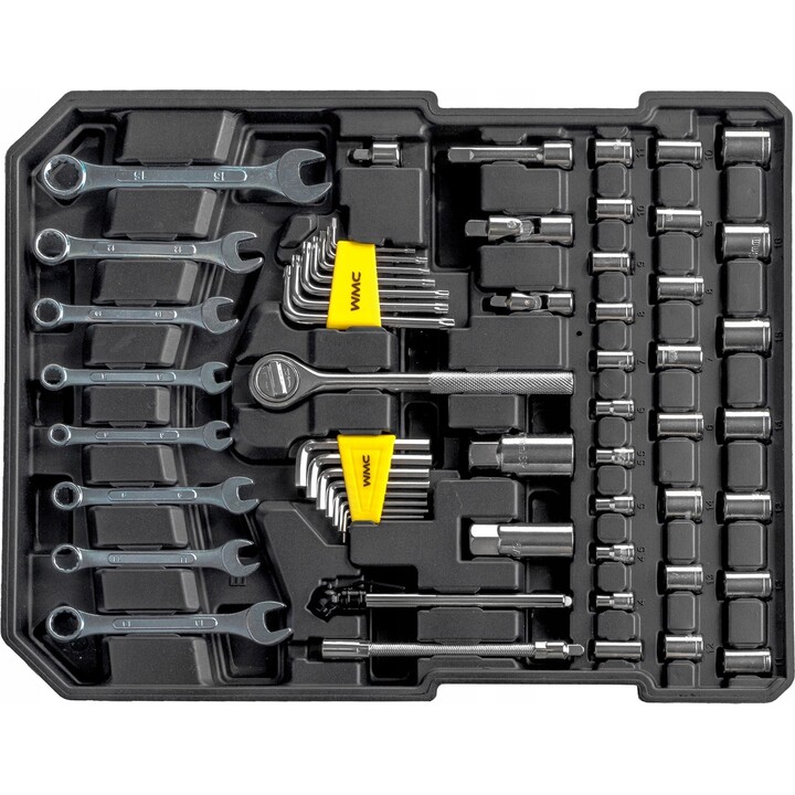 Coffret de 186 clés à molette/Wmc