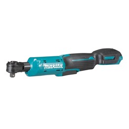 Avvitatore a impulsi a batteria Makita WR100DZ da 1/4", 800 giri/minuto, 47,5 Nm, nero, blu, 12 V