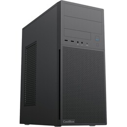 Coolbox A780 Mid Tower ATX 650W 85+ USB-C 3.2 Custodia nera