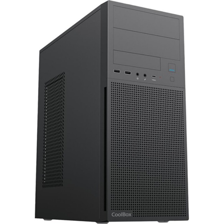 Coolbox A780 Mid Tower ATX 650W 85+ USB-C 3.2 Black Case