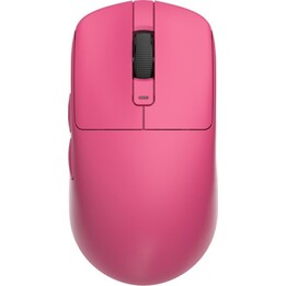 Royal Kludge RKM3 Ratón inalámbrico ultraligero para juegos Berry Red 30000 DPI 47g