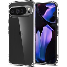 Capa traseira Spigen Ultra Hybrid TPU transparente para Google Pixel 9 Pro XL