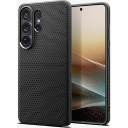 Coque arrière Spigen Liquid Air noire pour Samsung Galaxy S26+