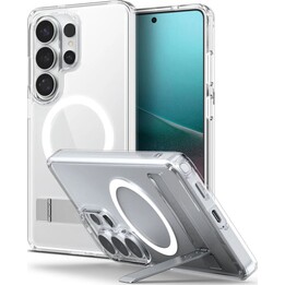 Spigen Ultra Hybrid S MagFit Cover posteriore in TPU trasparente per Samsung Galaxy S26 Ultra