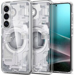 Spigen Ultra Hybrid MagFit Zero One Rückseite Weiß Samsung Galaxy S26+