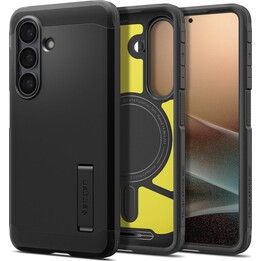 Spigen Tough Armor MagFit Rückseite Schwarz Samsung Galaxy S26