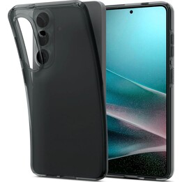 Capa traseira Spigen Liquid Crystal preta para Samsung Galaxy S26