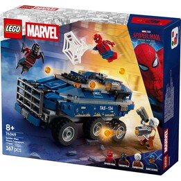 LEGO Marvel Super Heroes 76349 Spider-Man Prison Transport Chase Jeu de construction 367pcs