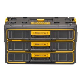 DeWALT DWST08330-1 pieza pequeña y caja de herramientas Acrilonitrilo butadieno estireno (ABS) Negro, Amarillo