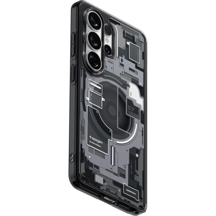 Spigen Ultra Hybrid MagFit Zero One TPU Back Cover Black Samsung Galaxy S26 Ultra