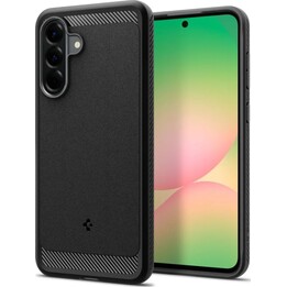 Spigen Rugged Armor TPU Back Cover Black Samsung Galaxy A56