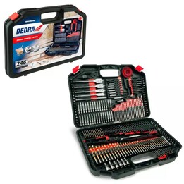 DEDRA 18A11S246 broca 246 pieza(s)