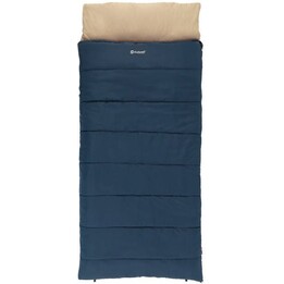 Sacco a pelo sintetico Outwell Contour Lux (190 cm) - Blu profondo