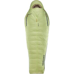 Saco de dormir de plumas Therm a Rest Boost 650 de 32 °F/0 °C, largo (198 cm) - Verde Mead