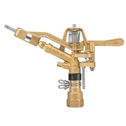 Pulsating rotary sprinkler adjustable GW 1"