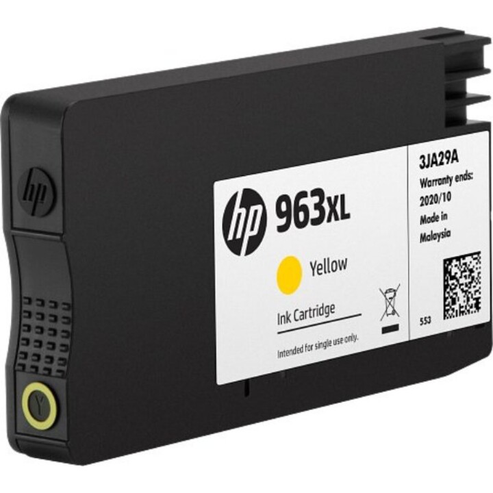 HP 963XL Cartucho de tinta original amarillo de alto rendimiento 3JA29AE 1600 páginas