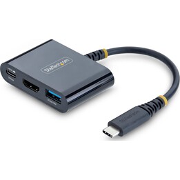 StarTech 168B-USBC-MULTIPORT USB-C Multiport Adapter 4K HDMI 140W PD