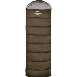 Naturehike Solora U350S Kunstfaserschlafsack mit Kapuze grün