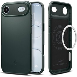Spigen Thin Fit MagFit Rückseite Grün Apple iPhone Air