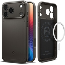 Cover posteriore Spigen Thin Fit MagFit grigia per Apple iPhone 17 Pro