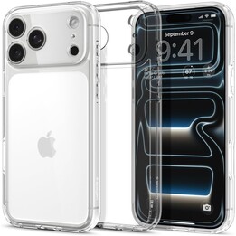Coque arrière Spigen Ultra Hybrid TPU transparente pour Apple iPhone 17 Pro