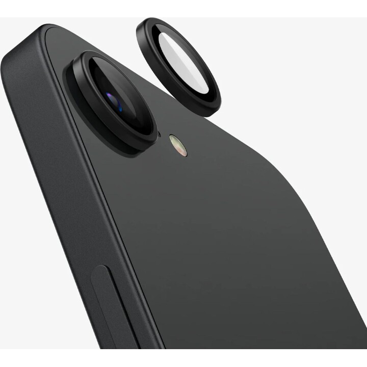 Spigen EZ Fit Cristal Templado Camera Protector Apple iPhone 16e/17e Paquete De 2