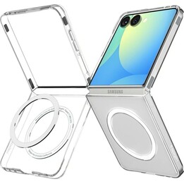 Capa traseira transparente Spigen Air Skin MagFit para Samsung Galaxy Z Flip 7