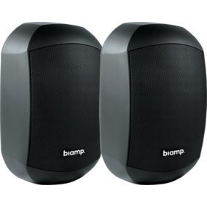 Biamp Systems MASK4CT-BL Diffusori a 2 vie da 4,25" 100V con montaggio a scatto, nero