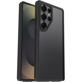 Capa traseira de plástico OtterBox React preta/transparente para Samsung Galaxy S25 Ultra