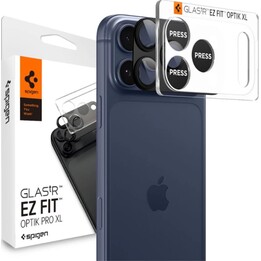 Protetor de câmera de vidro temperado Spigen EZ Fit para Apple iPhone 17 Pro
