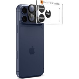 Protetor de câmera de vidro temperado Spigen EZ Fit para Apple iPhone 17 Pro Max