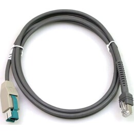Zebra CBA-U23-S07ZBR Câble de transfert de données blindé USB Power Plus 2,1 m noir
