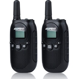 Rádio comunicador Baofeng BF-T6 Panda Preto...