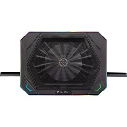 SureFire Bora X1 Gaming Laptop Cooling Pad mit RGB 20cm Lüfter bis zu 17 Zoll Schwarz