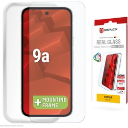 DISPLEX Panzerglas (10H) + Schutzhülle für Google Pixel 9a