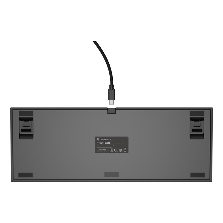 Tastiera da gioco GENESIS Thor 404 TKL USB QWERTY US internazionale nera