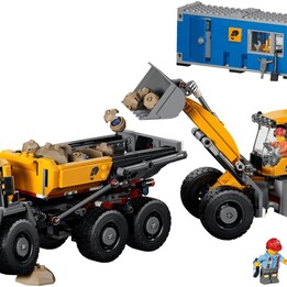 LEGO City 60494 - Dump Truck and Front Loader