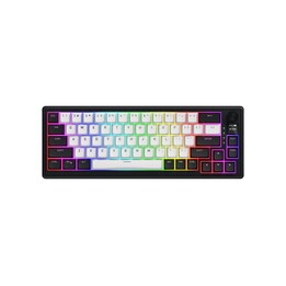 Tastiera da gioco wireless HATOR Skyfall 65 MAG ULTIMA 8K USB + RF Wireless + Bluetooth QWERTY US Inglese Nero, Bianco