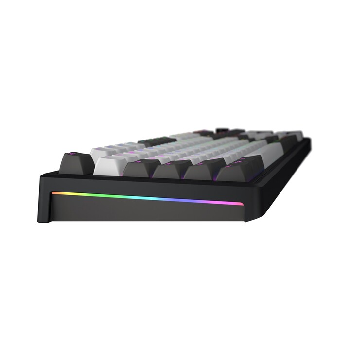 HATOR Skyfall Pro Wireless 100 clavier Gaming USB + RF Wireless + Bluetooth QWERTY Anglais américain Noir, Gris