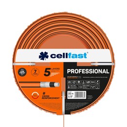 Tubo da giardino professionale Cellfast, 3/4" e 50 m.