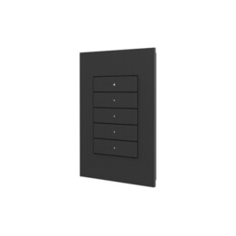 Teclado Crestron Horizon 2 com comunicação Cresnet, padrão gravado, preto (hz2-kpcn-b) 6512514