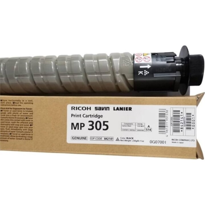 Ricoh MP 305+ Original Black Toner Cartridge High Yield 9000 Pages