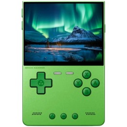 Trimui Brick Hammer Metal (sans carte SD) Vert - Console rétro