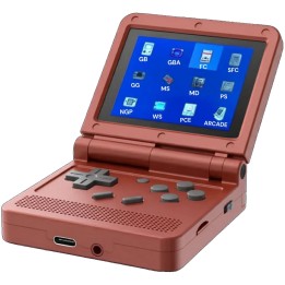 Powkiddy V90 Console portatile retrò rosso