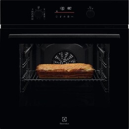 Forno de Embutir Electrolux Série 500 SurroundCook Pyrolytic Self-Cleaning 65L A+ Preto