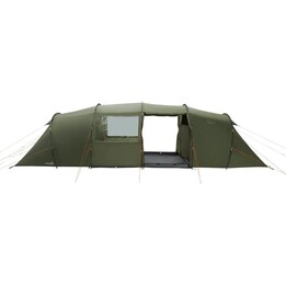 Easy Camp Leka Twin 8 Tunnel Family Camping Tent for 8 Persons Green