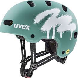 Casque vélo enfant UVEX Kid 4 Style MIPS, green