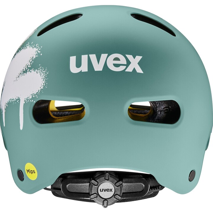 Casco de bicicleta infantil UVEX Kid 4 Style MIPS, verde