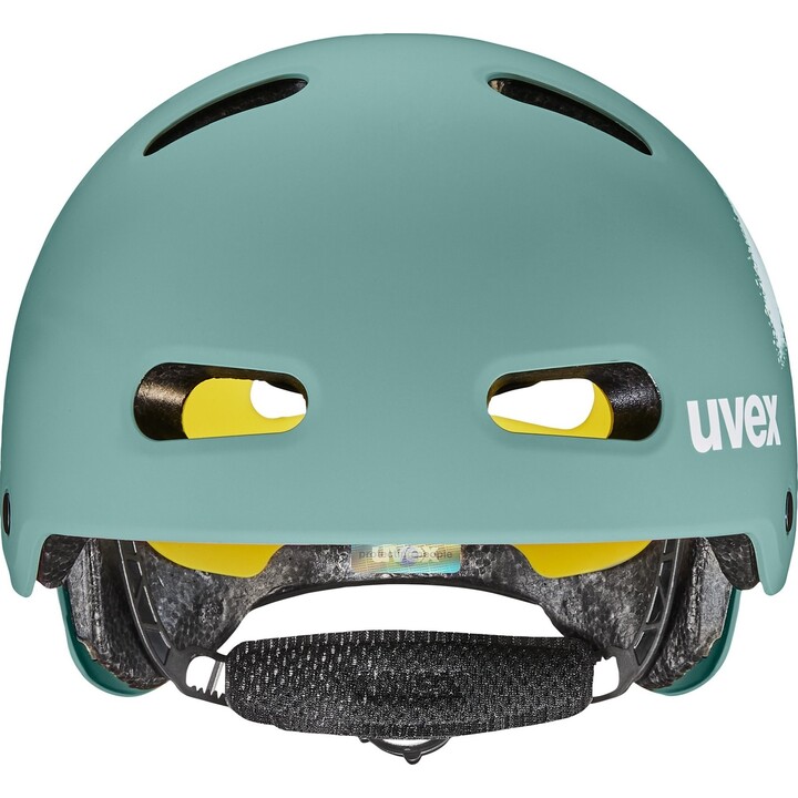 Casco de bicicleta infantil UVEX Kid 4 Style MIPS, verde