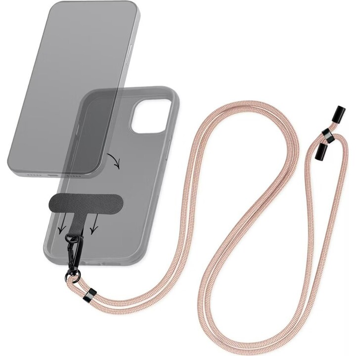Mobilize Lanyard cordino universale per telefono regolabile rosa
